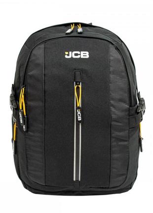 Рюкзак текстильний jcb bp66 (black/yellow)