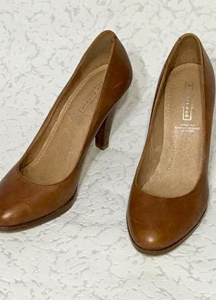 Шикарні шкіряні туфлі човники 👠
