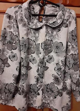 Блуза большого  размера