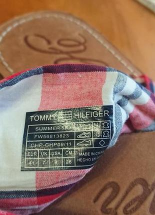 Брендові фірмові шльопки tommy hilfiger, оригінал,нові.7 фото