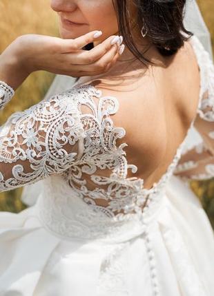 Свадебное платья nora naviano 2019 {italy}5 фото