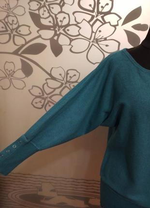 Брендовий вовняний віскозний светр джемпер пуловер ангора6 фото