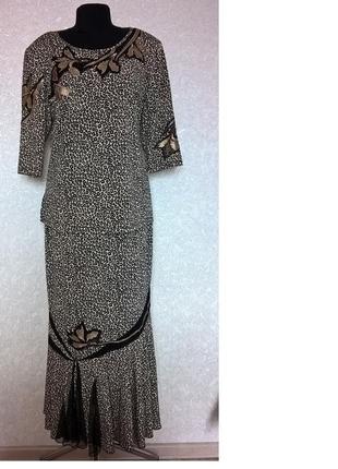 Костюм трикотажний жіночий розмір: 14 (48-50)