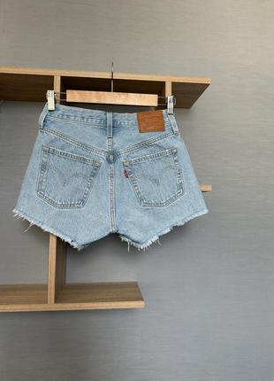 Джинсовые шорты levi’s1 фото