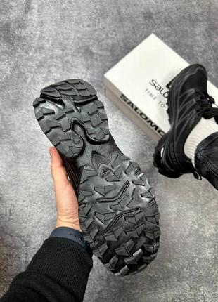 Оригінальні чоловічі кросівки salomon xt-6 black 41-45р.5 фото