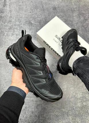 Оригинальные мужские кроссовки salomon xt-6 black 41-45р.2 фото