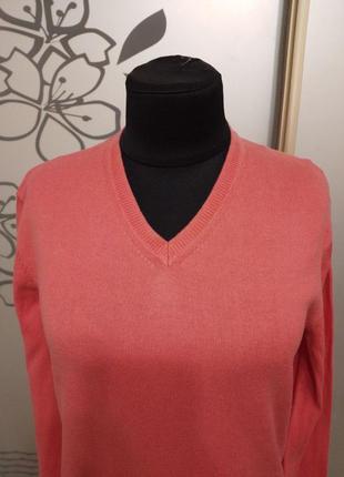 Брендовий котоновий светр джемпер пуловер5 фото