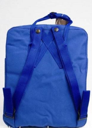 Водонепроницаемый рюкзак fjallraven kanken 16л портфель синий канкен мужской, женский4 фото