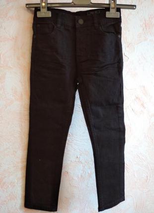 Новые джинсы на мальчика черного цвета тм next 9-11 лет5 фото