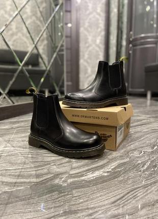 😍dr martens cheksea black😍чоботи мартинсы 36рр - 45рр, доктор мартінс, челсі мартінс осінь-весна