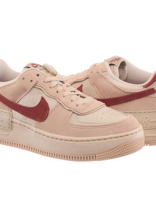 Кроссовки женские nike air force 1 shadow (dz4705-200) 38 бежевый