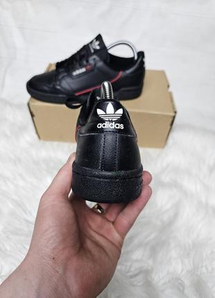 adidas continental 80 in black 39 1000 150879971