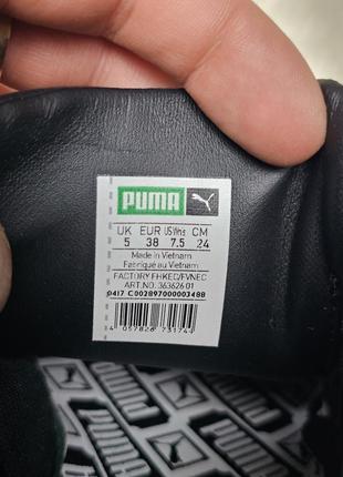 Кожаные кроссовки puma basket 38 размер9 фото