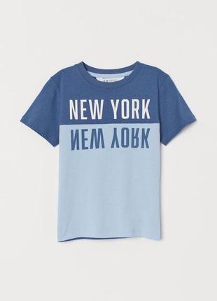 Стильная футболка new york h&m1 фото
