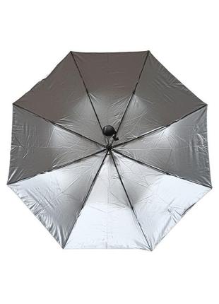Зонт полуавтомат женский fiaba f22-3011 на 8 спиц сиреневый2 фото
