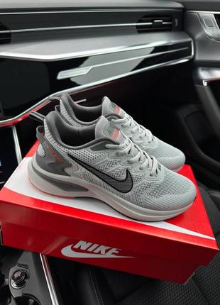 Мужские кроссовки nike winflo light grey7 фото