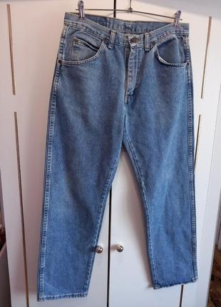 Плотные брендовые джинсы мом бойфренд wrangler1 фото