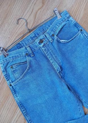Плотные брендовые джинсы мом бойфренд wrangler3 фото