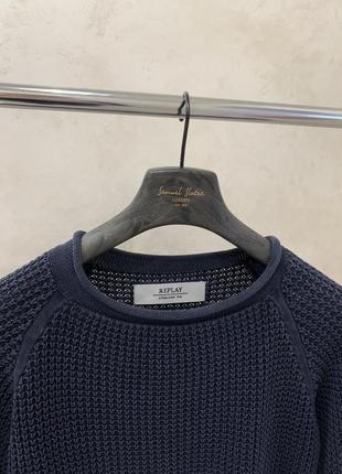 Жіночий светр джемпер replay синій світшот2 фото