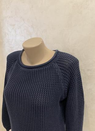 Женский свитер джемпер replay синий свитшот8 фото