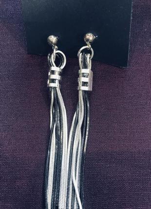 Серьги цепочки bijou brigitte