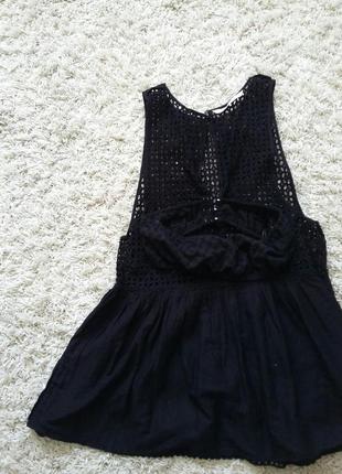 Крутое черное платье zara4 фото