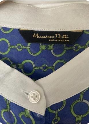 Massimo dutti блузка шелк. размер 34 европейский3 фото
