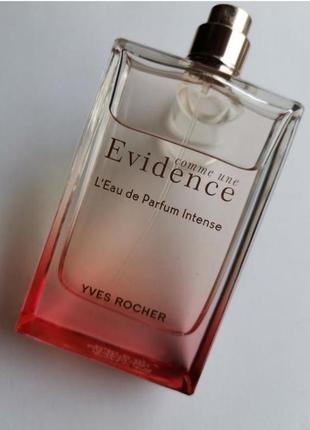 Comme une evidence l'eau de parfum intense yves rocher