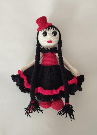 Вязаная кукла кармэн 2
