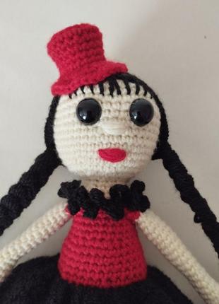 Вязаная кукла кармэн 4