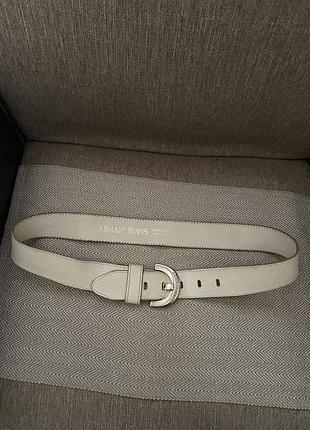 Кожаный ремень , armani , оригинал!