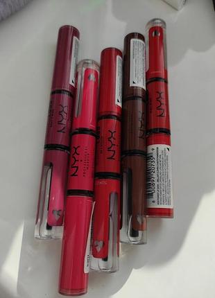 Супер стойкие блески от nyx. только подбери свой цвет 😉