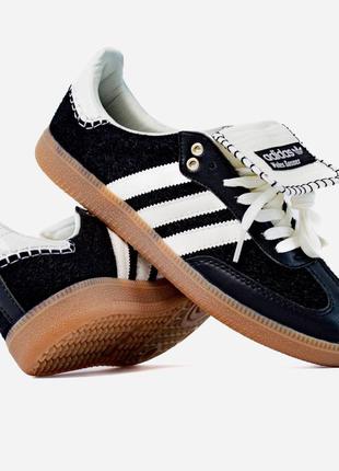 Adidas samba pony tonal wales bonner core black⚡️9 фото