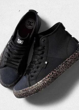 Кроссовки скейтер мужские dc shoes manual hi x evan