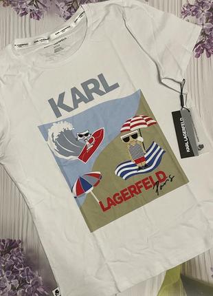 Футболка karl lagerfeld оригинал