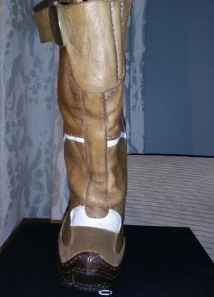Air step (талия ).супер крутые кожаные сапоги размер 39-39,53 фото