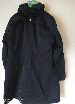 Женская удлиненная куртка-ветровка canda p 48-502 фото