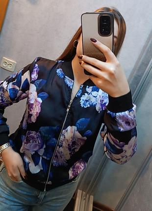 Новая кофта бомбер свитшот на замке 💙