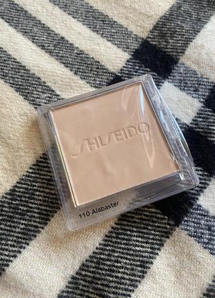 Пудра для обличчя  shiseido 110 alabaster  synchro skin self-refreshing custom finish powder1 фото