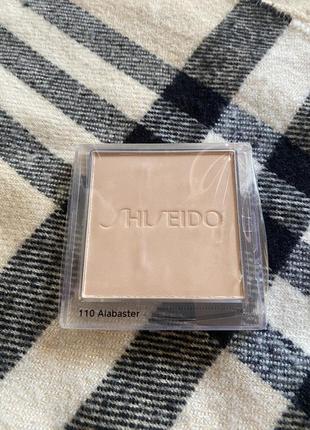 Пудра для обличчя  shiseido 110 alabaster  synchro skin self-refreshing custom finish powder3 фото