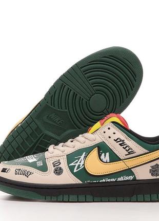 Кросівки sb dunk low х stussy nike кроссовки найк