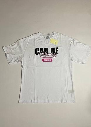 Футболка vetements call me white s-m-l
