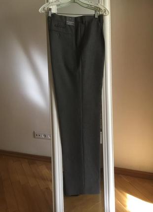 Новые m&s немнущиеся брюки с гибкой талией l/36; длина 334 фото