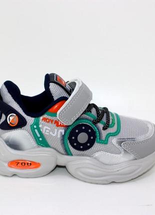 Стильные детские серые кроссовки сетка для мальчиков в возрасте 5-7 лет, веснушки, летние, легкие, комфортные, весные