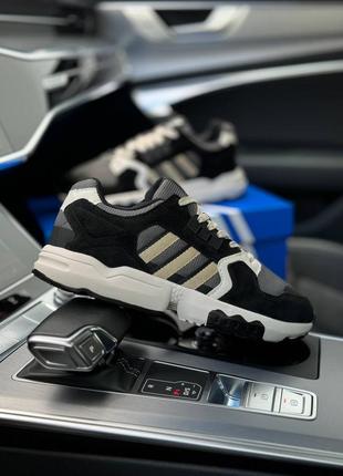 Мужские кроссовки adidas originals zx torsion black sand