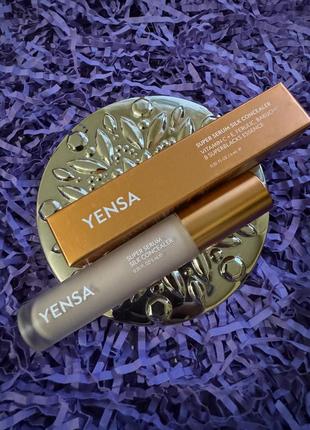 Роскошный пептидный консилер-сыворотка yensa super serum silk concealer, оттенок 1 light1 фото