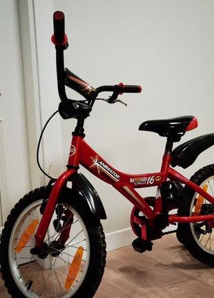 Дитячий велосипед giant 16 красный1 фото