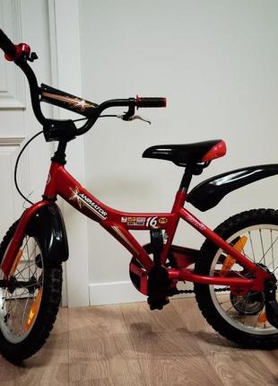 Дитячий велосипед giant 16 красный4 фото