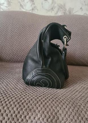 Італійська шкіряна сумка genuine leather3 фото