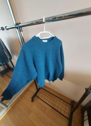 Синий свитер sergio tacchini